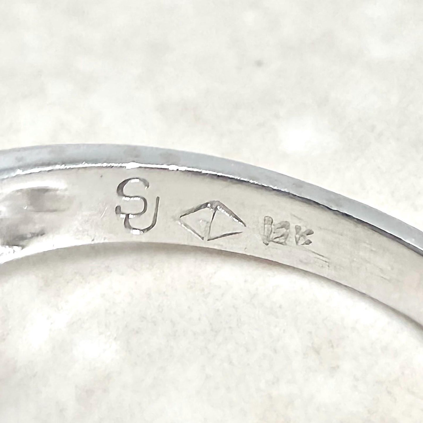 14 Karat White Gold 0.40 Carat Baguette Diamond Band Ring - WeilJewelry