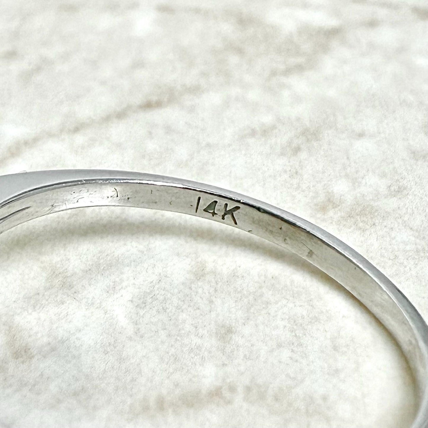 14 Karat White Gold Diamond & Ruby Halo Ring - WeilJewelry