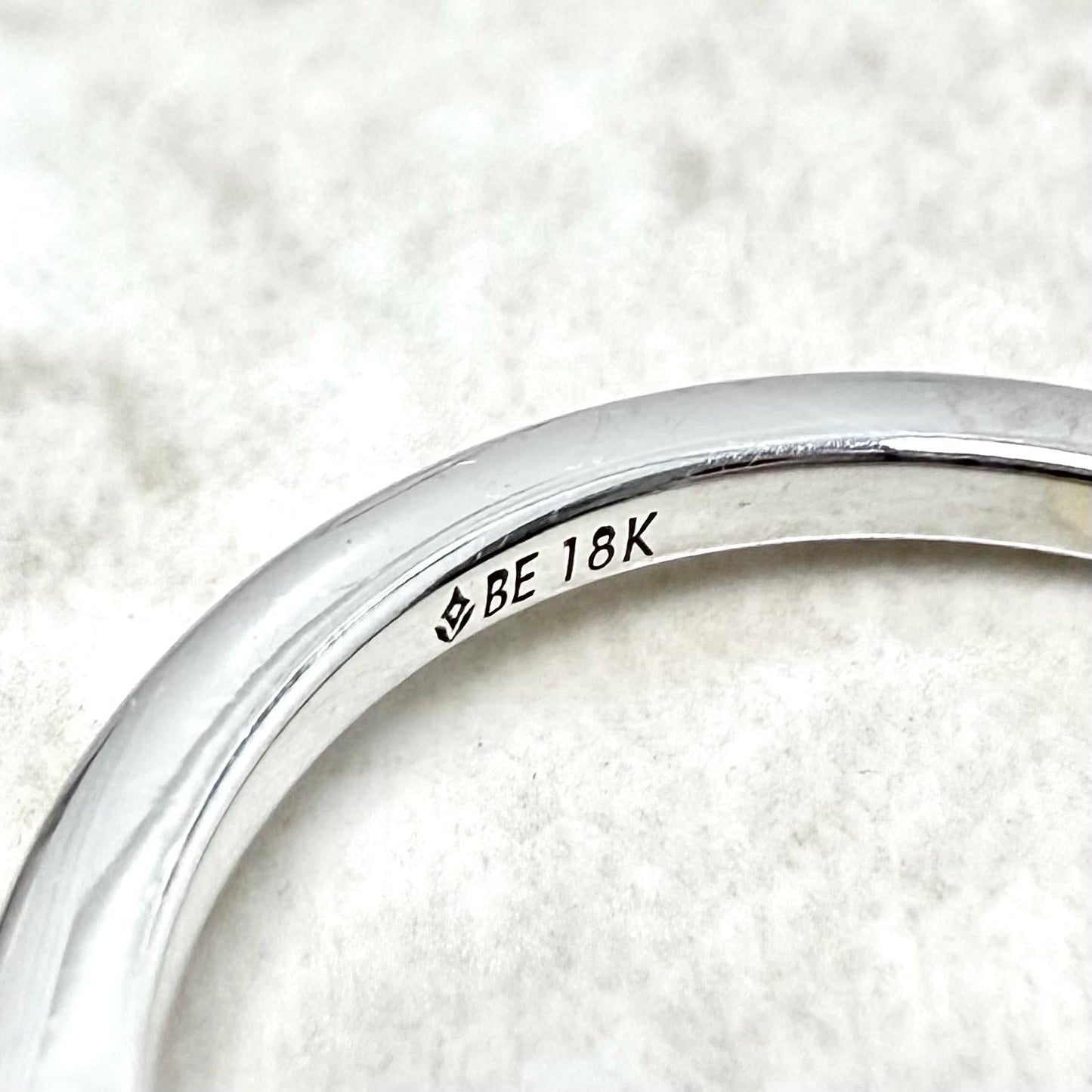 18K GIA 0.75 CT Natural Princess Cut Diamond Solitaire Engagement Ring - WeilJewelry