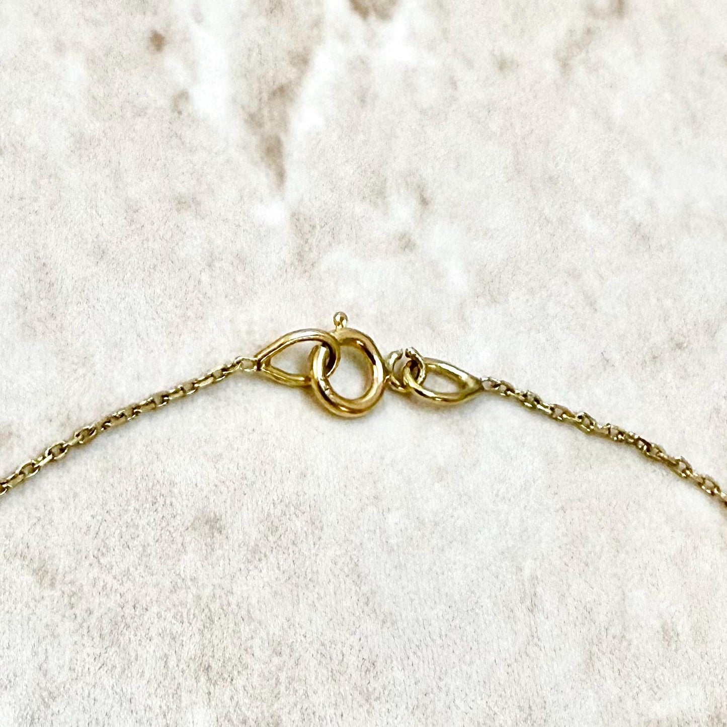 Fine Solid 18K Yellow Gold White Pearl Chain Bracelet - WeilJewelry