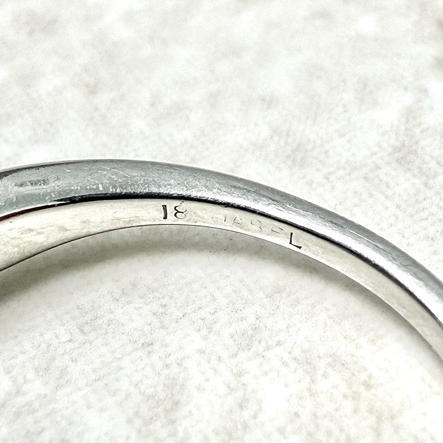 Vintage 1940’s 18 Karat White Gold 0.25 Carat Solitaire Diamond Engagement Ring - WeilJewelry