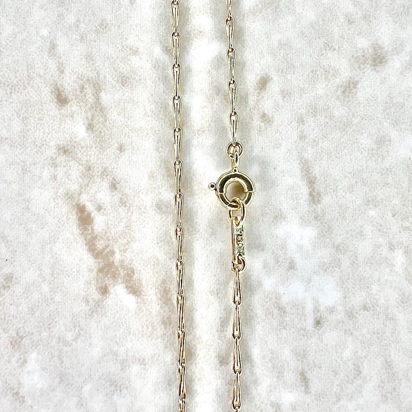 Vintage Handcrafted 18 Karat Yellow Gold & Enamel Lizard Pendant Necklace By Carvin French - WeilJewelry