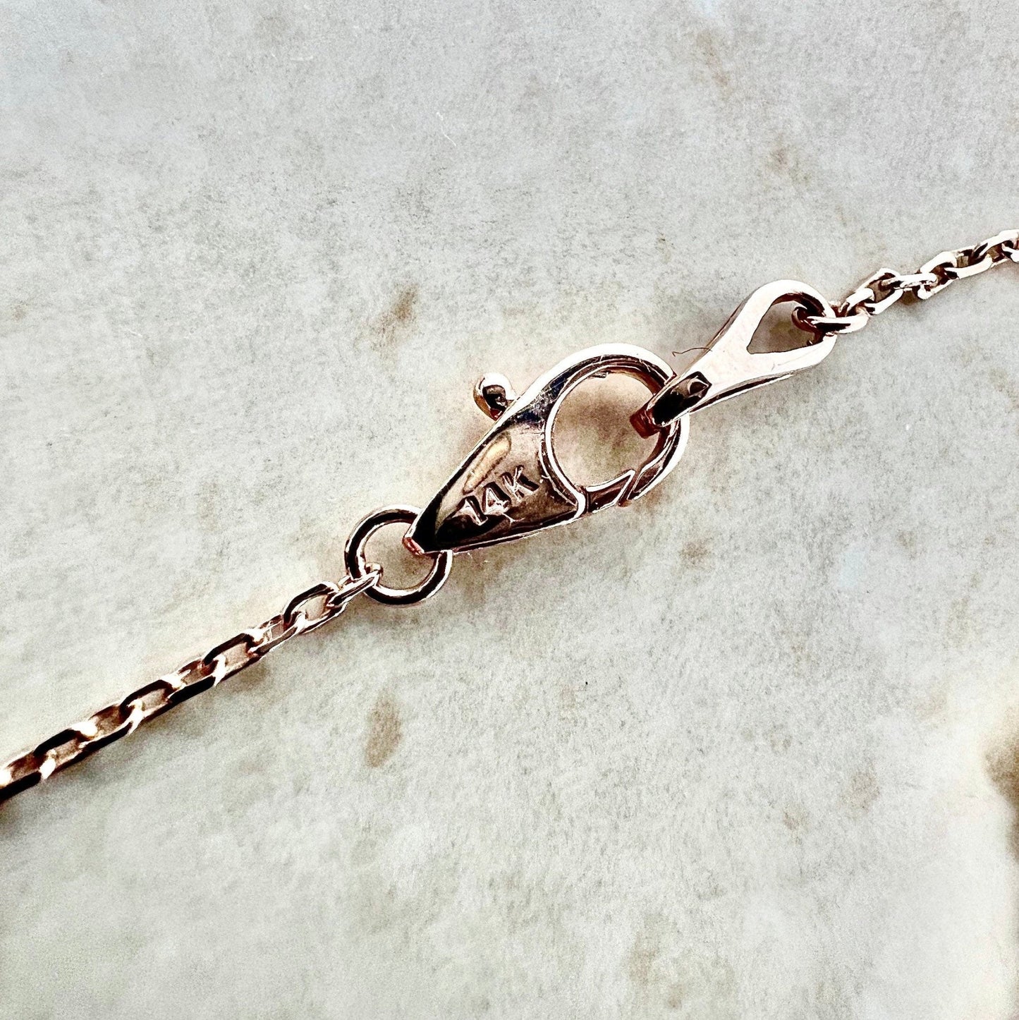 14 Karat Rose Gold 0.35 Carat Diamond By The Yard Bracelet - WeilJewelry