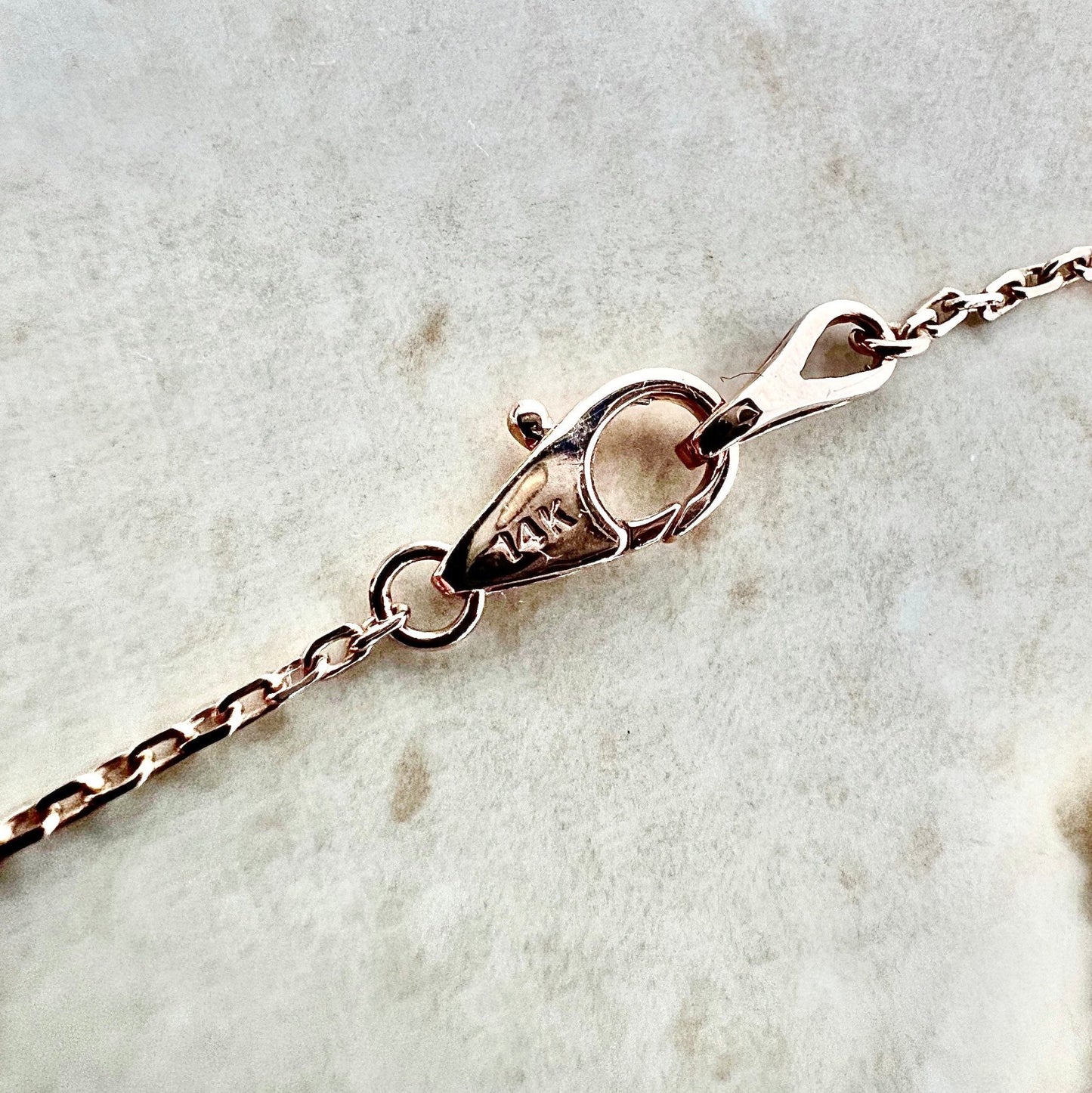 14 Karat Rose Gold 0.40 Carat Diamond By The Yard Bracelet - WeilJewelry