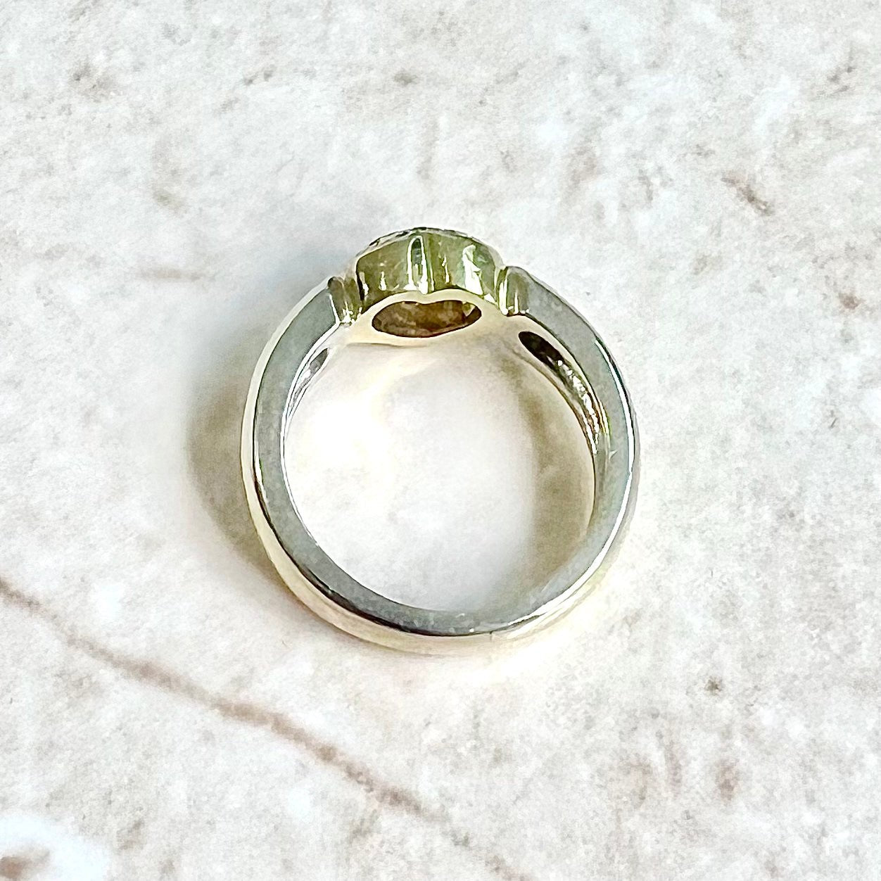 CLEARANCE 40% OFF - Fine Vintage 18 Karat Yellow Gold 0.30 Carat Pavé Diamond Heart Ring - WeilJewelry