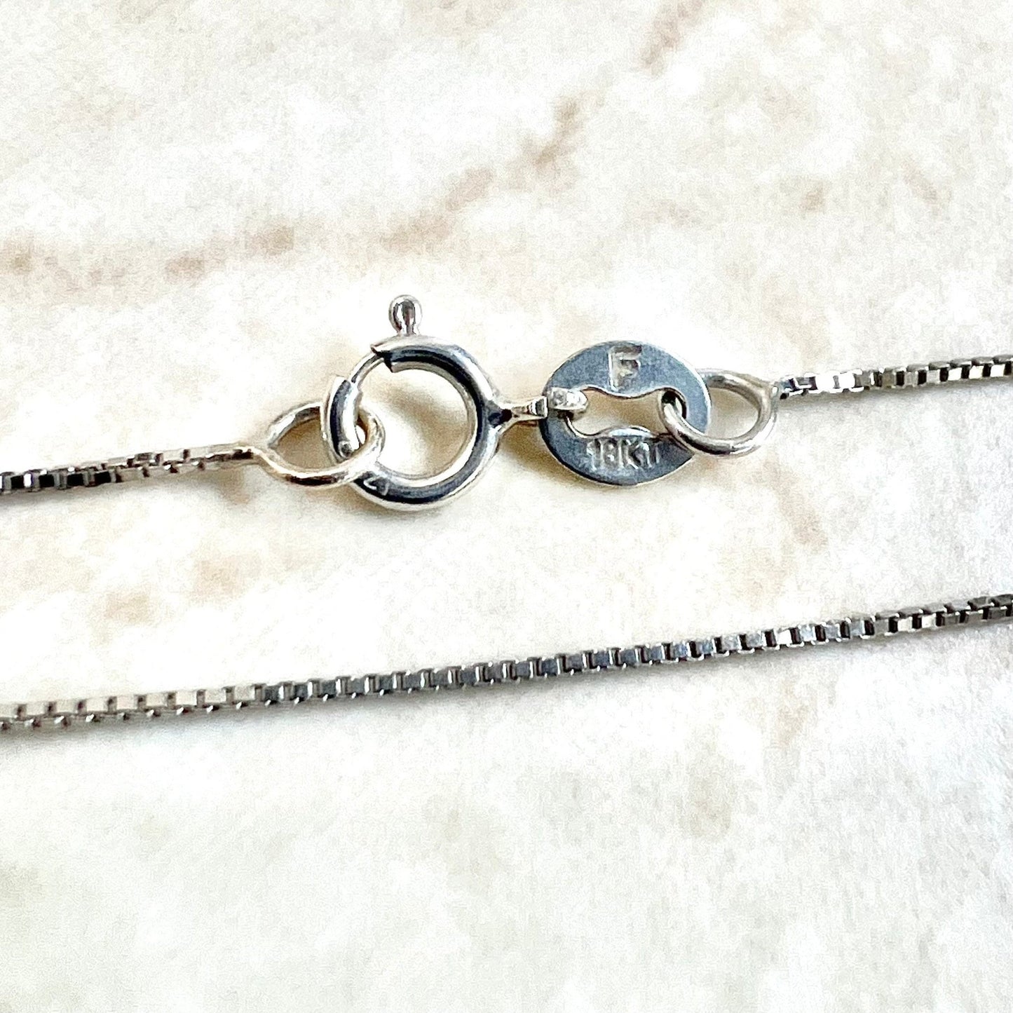 Horizontal 18 Karat White Gold Diamond Cross Pendant Necklace - WeilJewelry