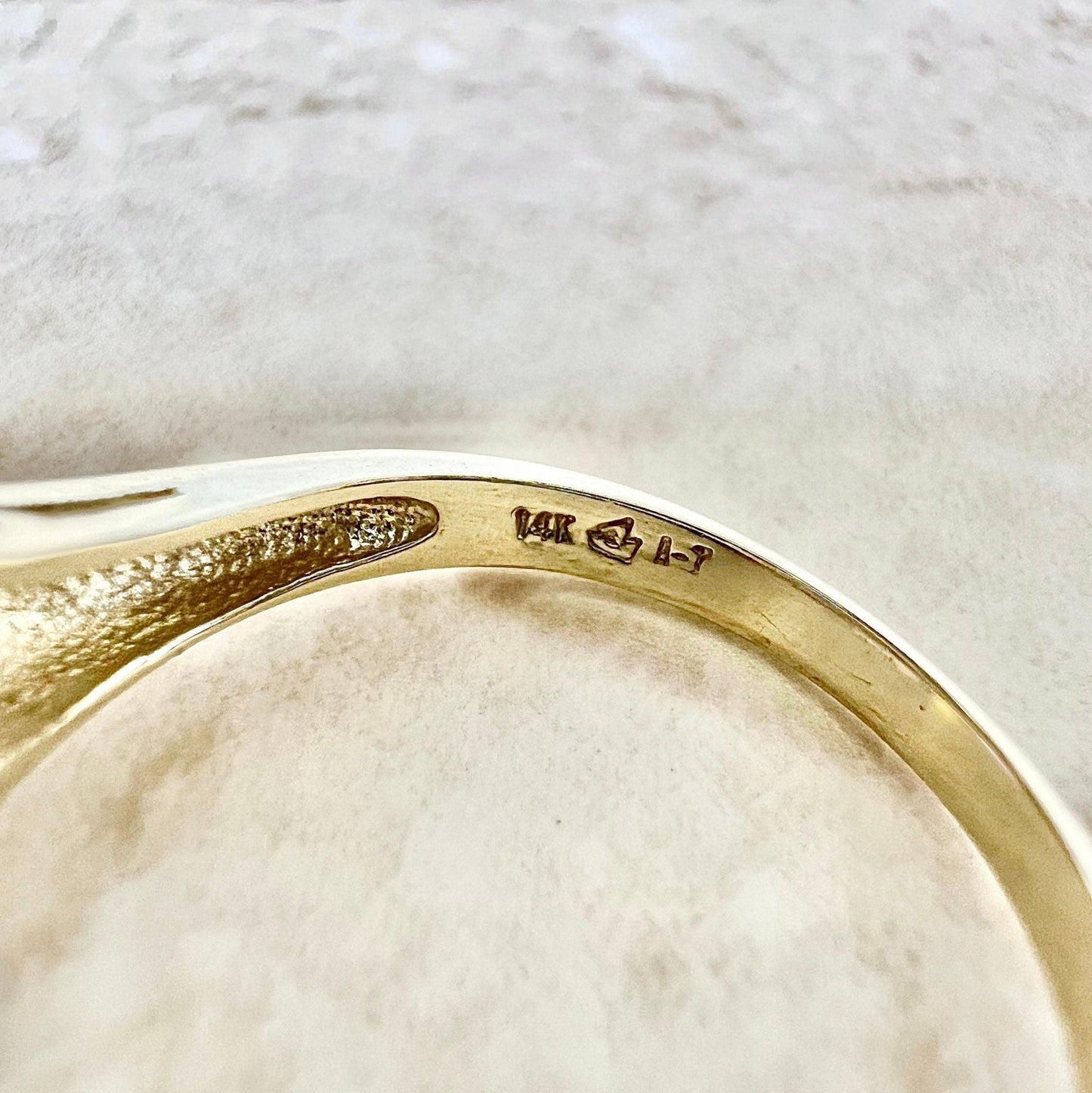 Vintage 14 Karat Two - Tone Gold 1 Carat Diamond Cluster Ring - WeilJewelry