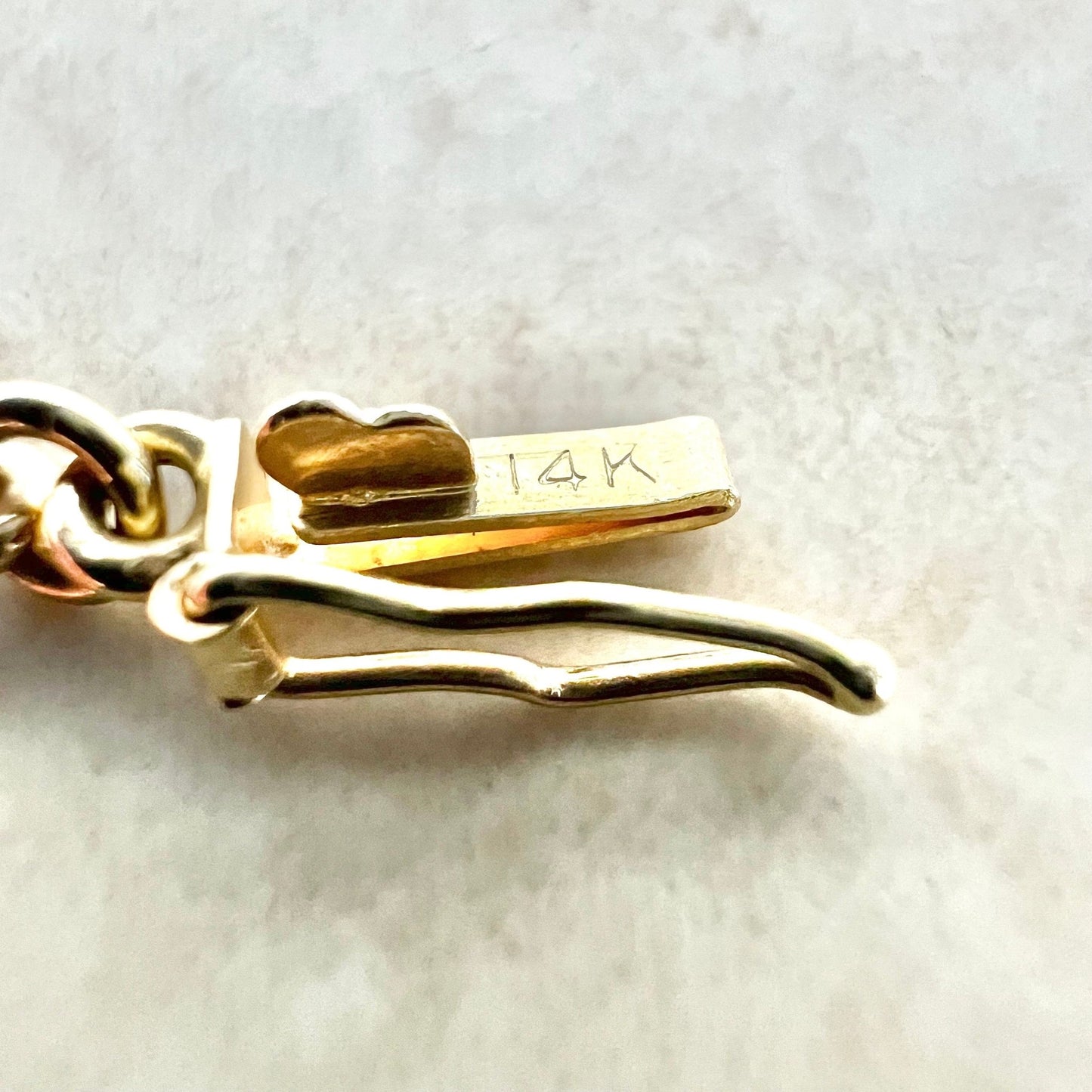 Vintage 14 Karat Two - Tone Gold Bezel - Set 0.60 Carat Round Diamond Solitaire Necklace - WeilJewelry