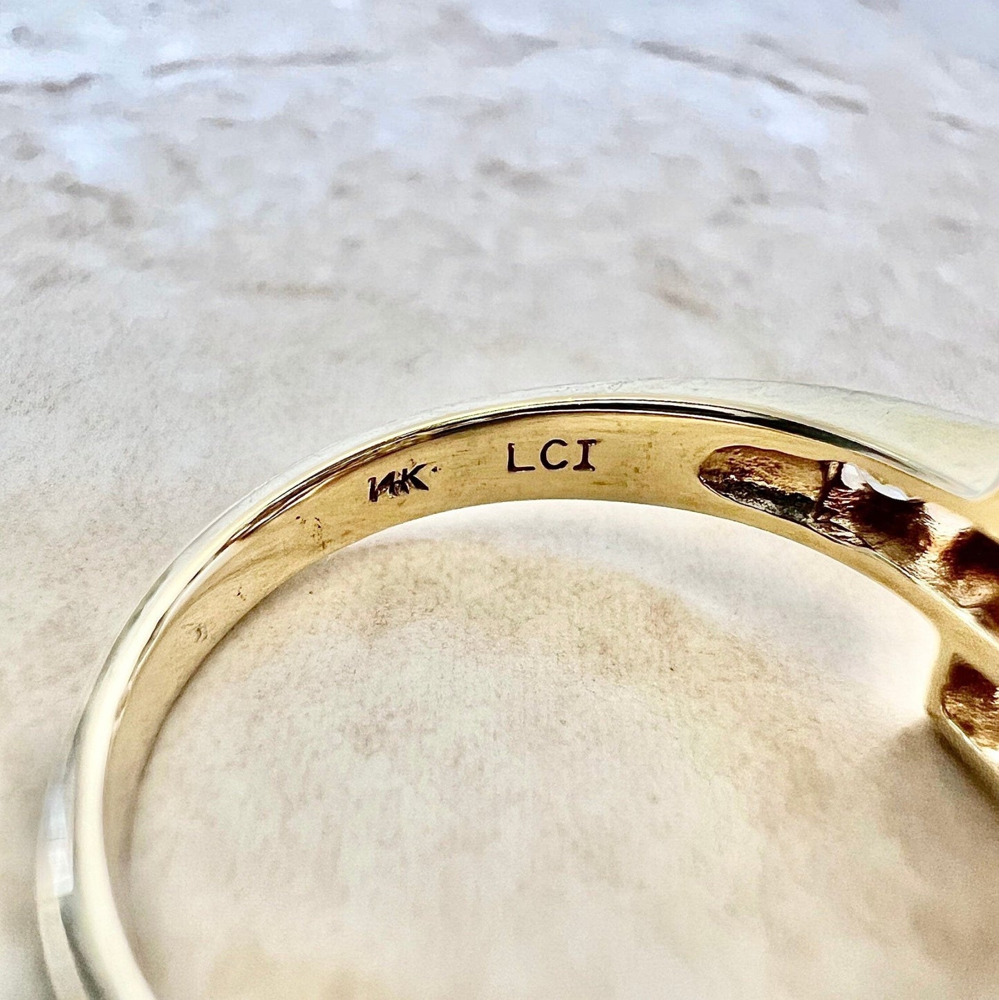 CLEARANCE 40% OFF - Vintage 14 Karat Yellow Gold 0.52 Carat Diamond Engagement Ring - WeilJewelry