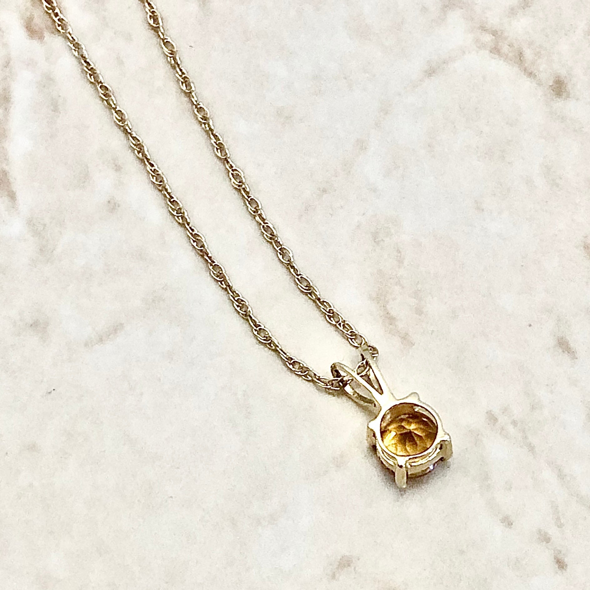 Citrine Pendant, Minimalistic Pendant, high quality Natural Citrine, November Birthstone, Yellow Line Pendant, Simple Necklace, Solid Silver, Citrine