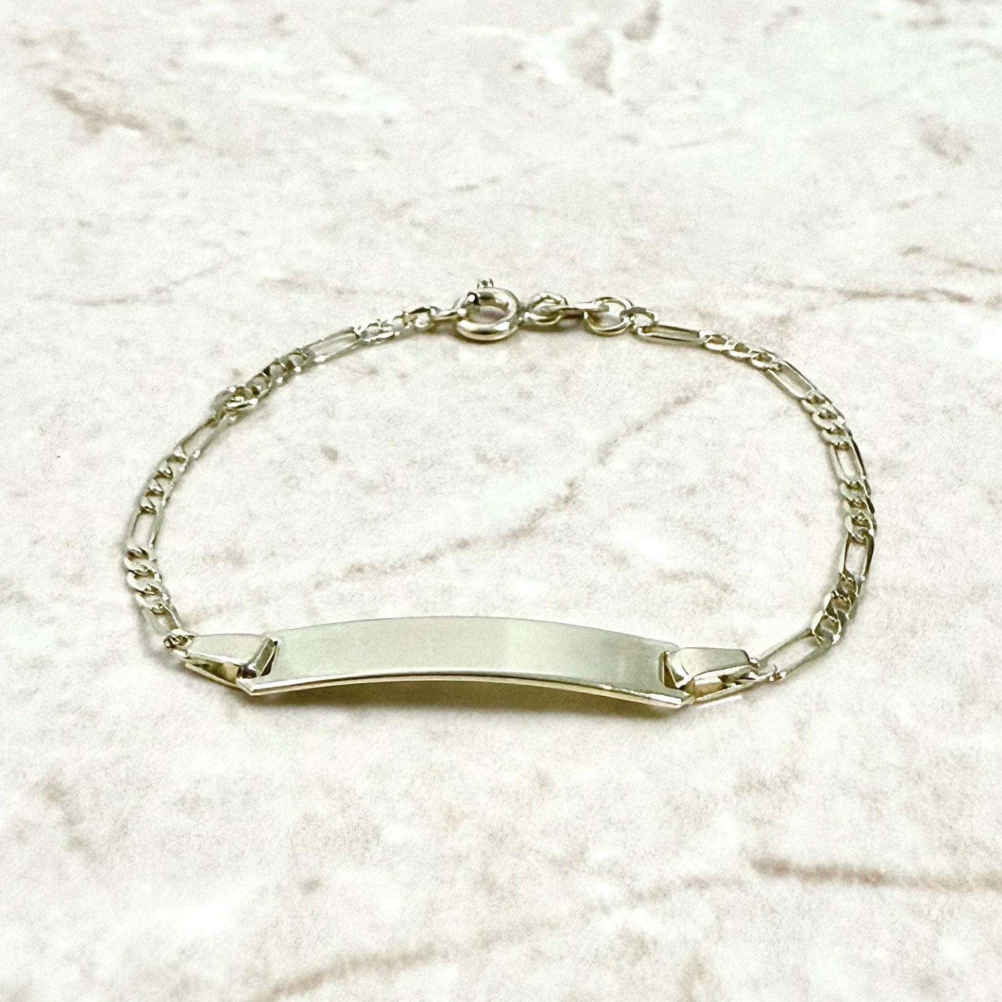Fine Solid 14K Yellow Gold Baby Boy & Girl ID Bracelet - WeilJewelry