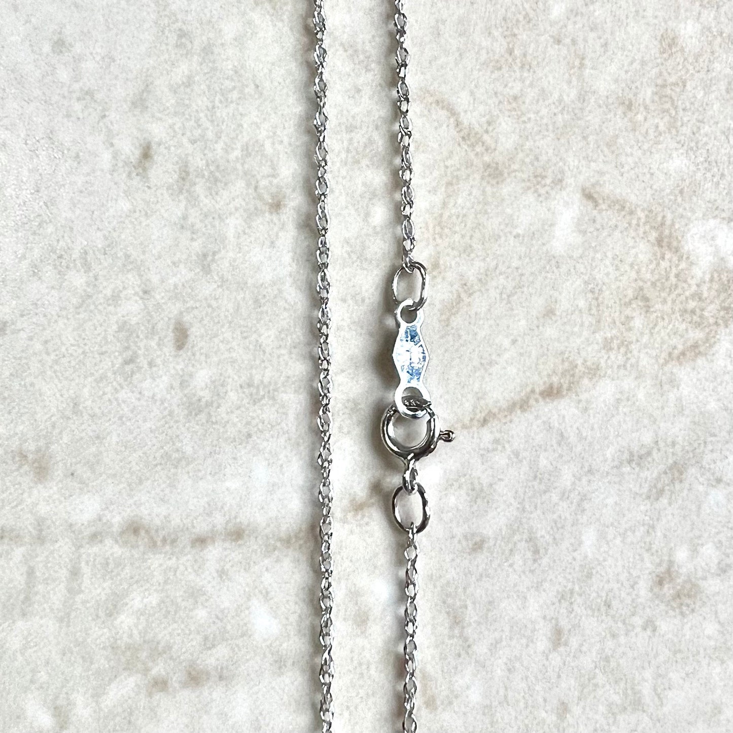 Lightweight 14K Yellow Gold Rope Chain Necklace - 18 Inch Gold Chain - 14K Solid Yellow Gold Chain - Perfect Gift For Her - Rope Necklace