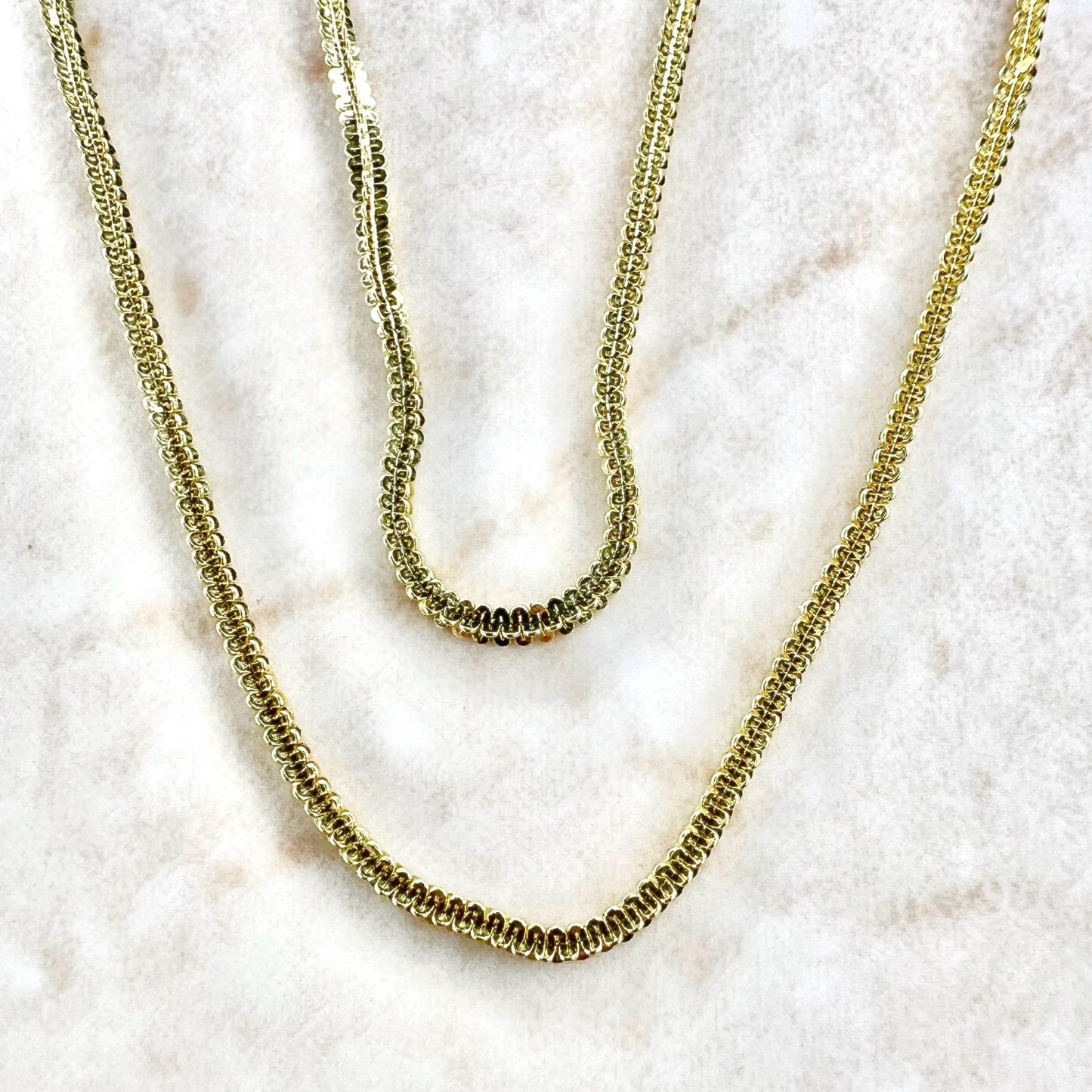 Italian 14 Karat Yellow Gold 20.50 - Inch Chain Necklace - WeilJewelry