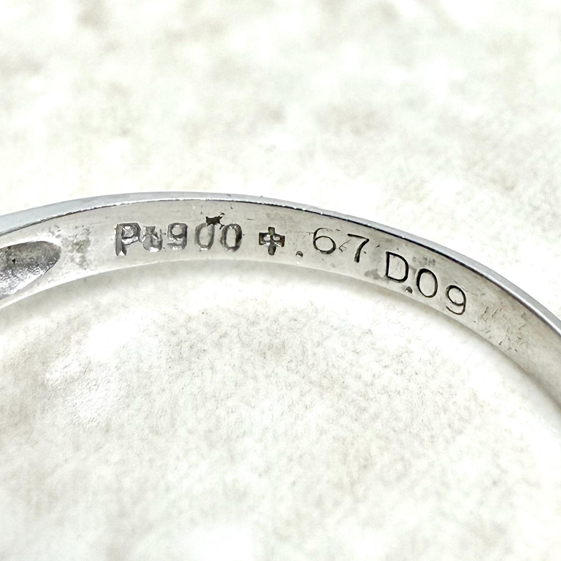 Japanese Platinum Natural Oval Sapphire & Diamond Halo Ring - WeilJewelry