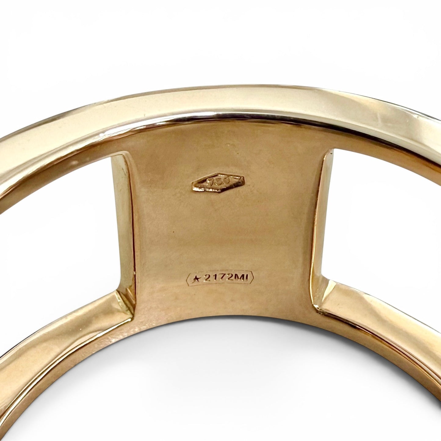 One-Of-A-Kind ZYDO Italy “Amore Mio” 18K Rose Gold & White Gold Natural Diamond LOVE Ring - WeilJewelry