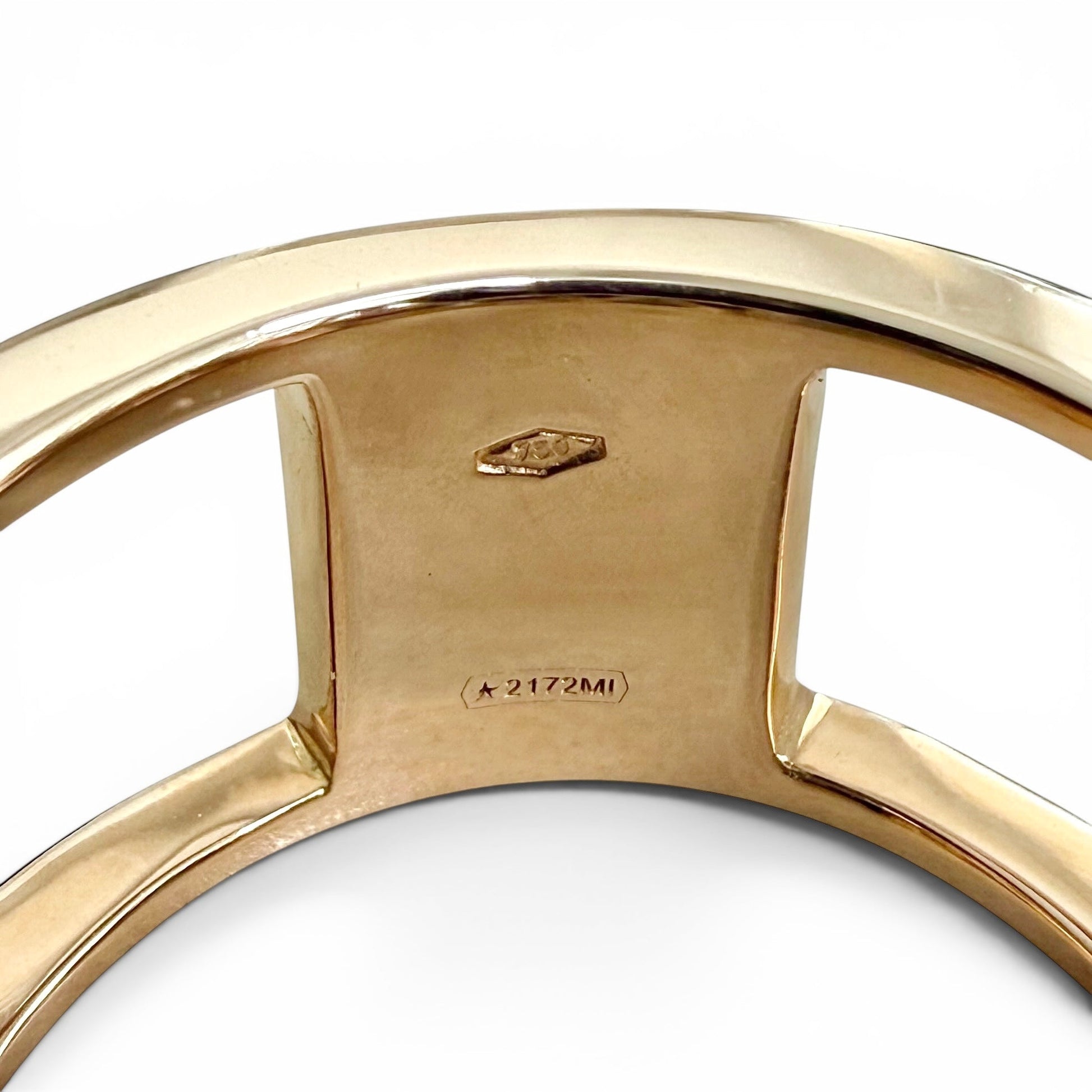 One-Of-A-Kind ZYDO Italy “Amore Mio” 18K Rose Gold & White Gold Natural Diamond LOVE Ring - WeilJewelry