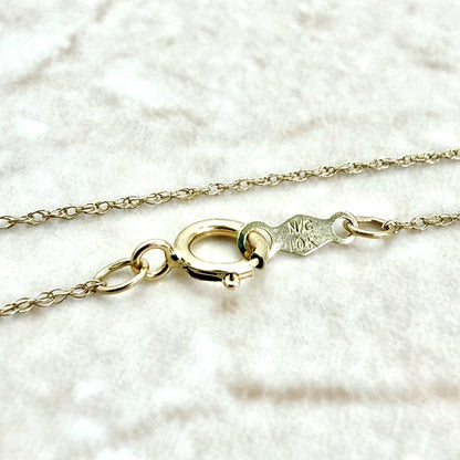 Solid 10K Yellow Gold Natural Emerald Heart Key Pendant Necklace - WeilJewelry