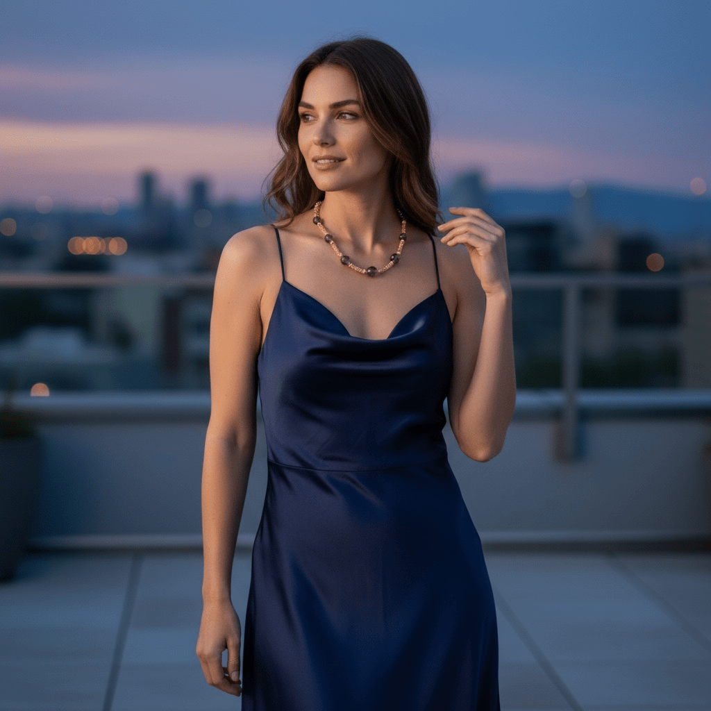 Unique Vintage 1980’s Bvlgari 18 Karat Yellow Gold Amethyst & Diamond Necklace - WeilJewelry