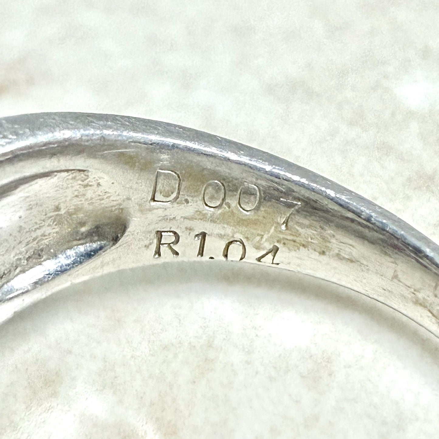 Vintage Platinum Natural Diamond & Ruby Band Ring - WeilJewelry