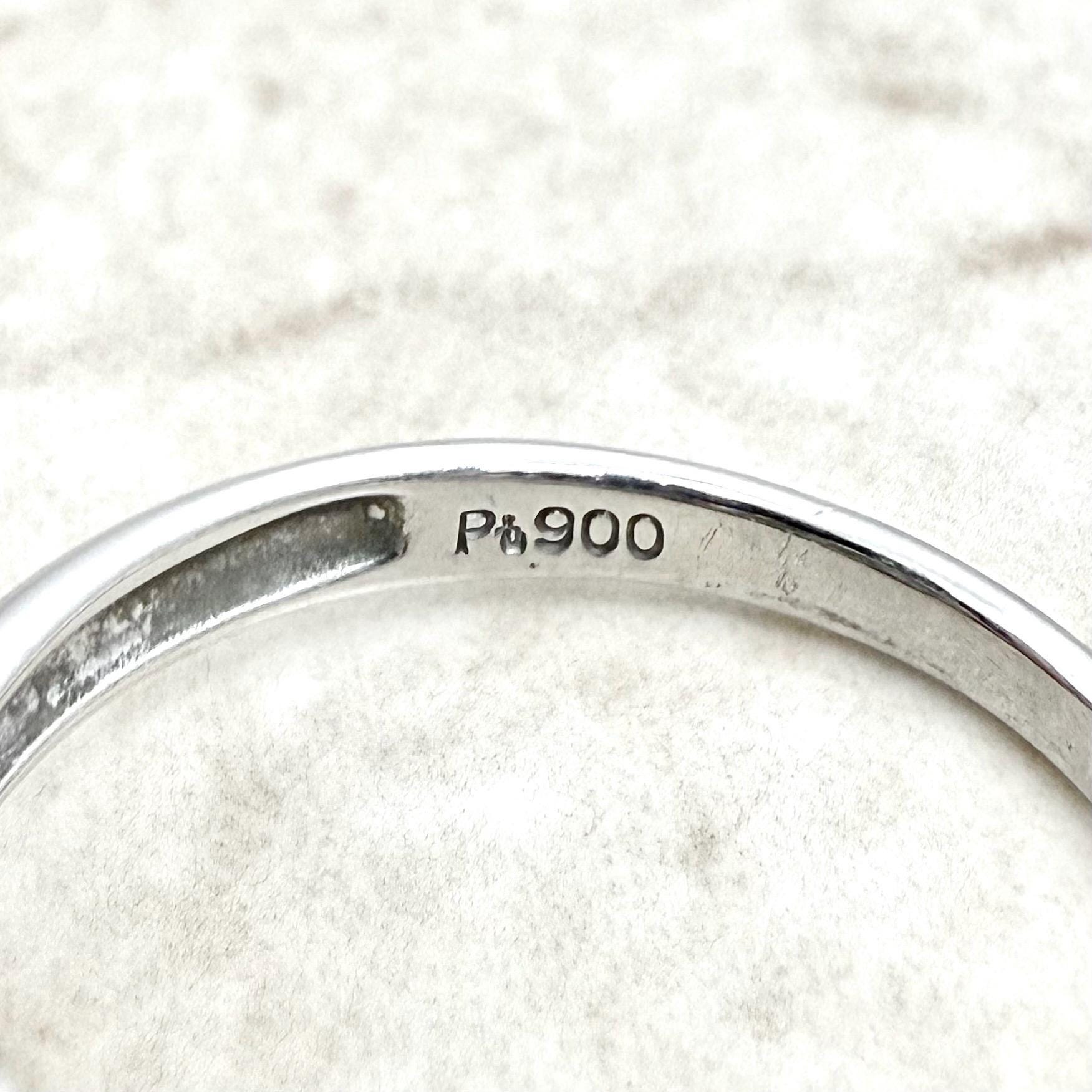 Vintage Platinum Natural Emerald & Diamond Cocktail Ring - WeilJewelry