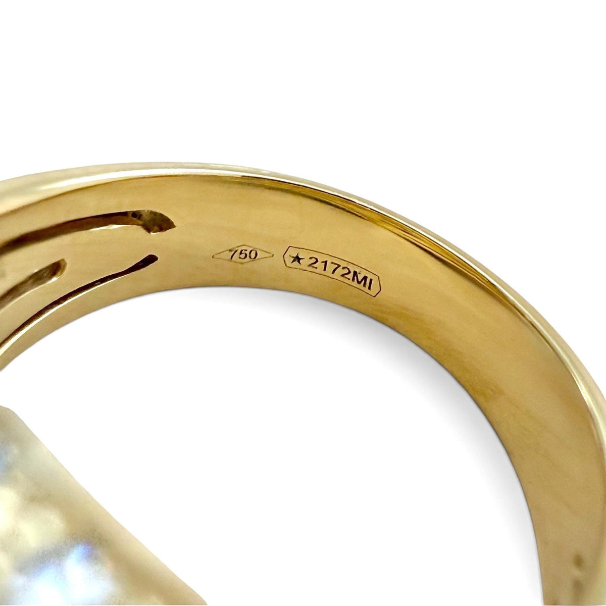 ZYDO Italy "Cygno d’Oro" 18K Yellow Gold 2.19 CTW Natural Pave Diamond Signet Ring - WeilJewelry