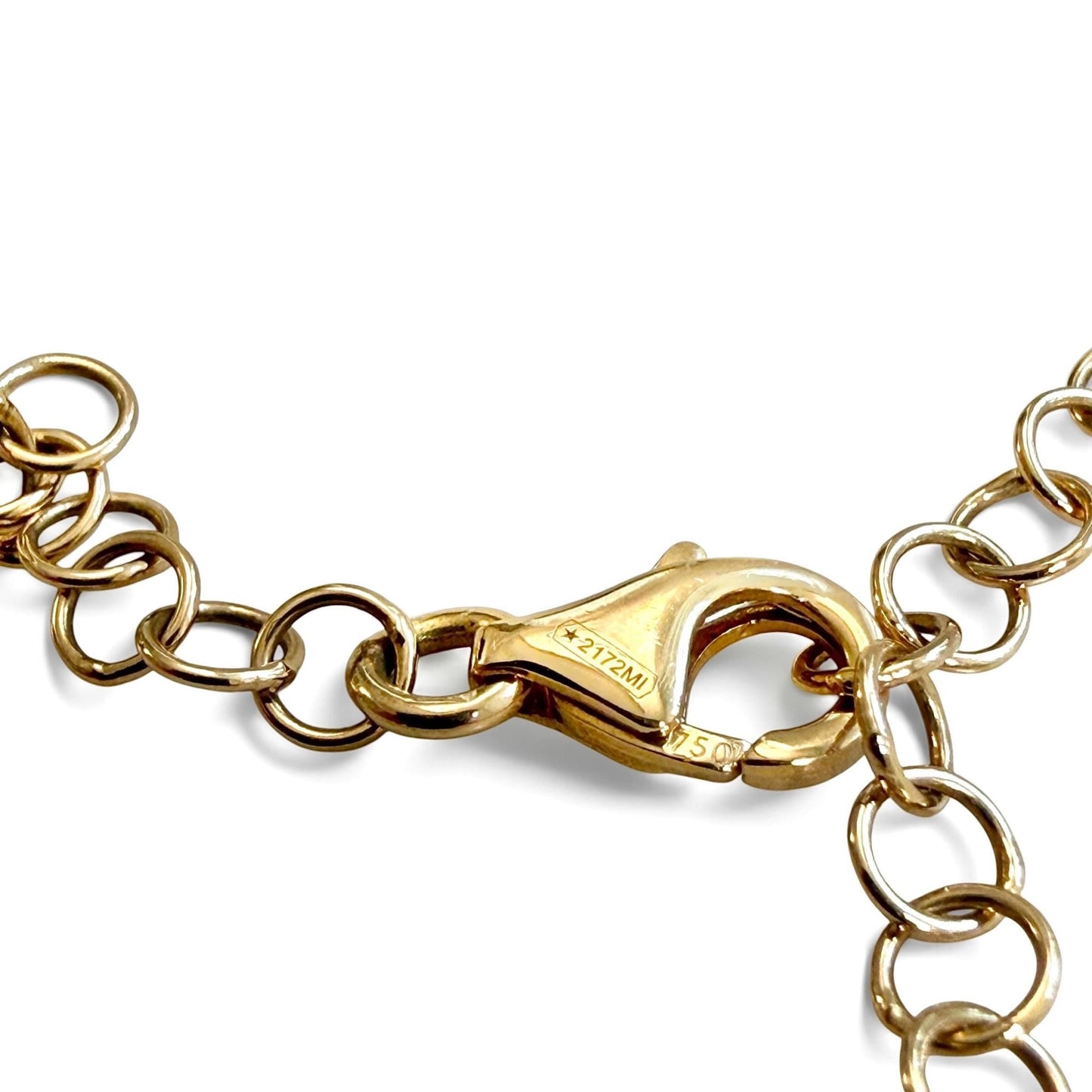 ZYDO Italy “Dolce Carezza” 18K Rose Gold Adjustable Diamond Choker Necklace - WeilJewelry