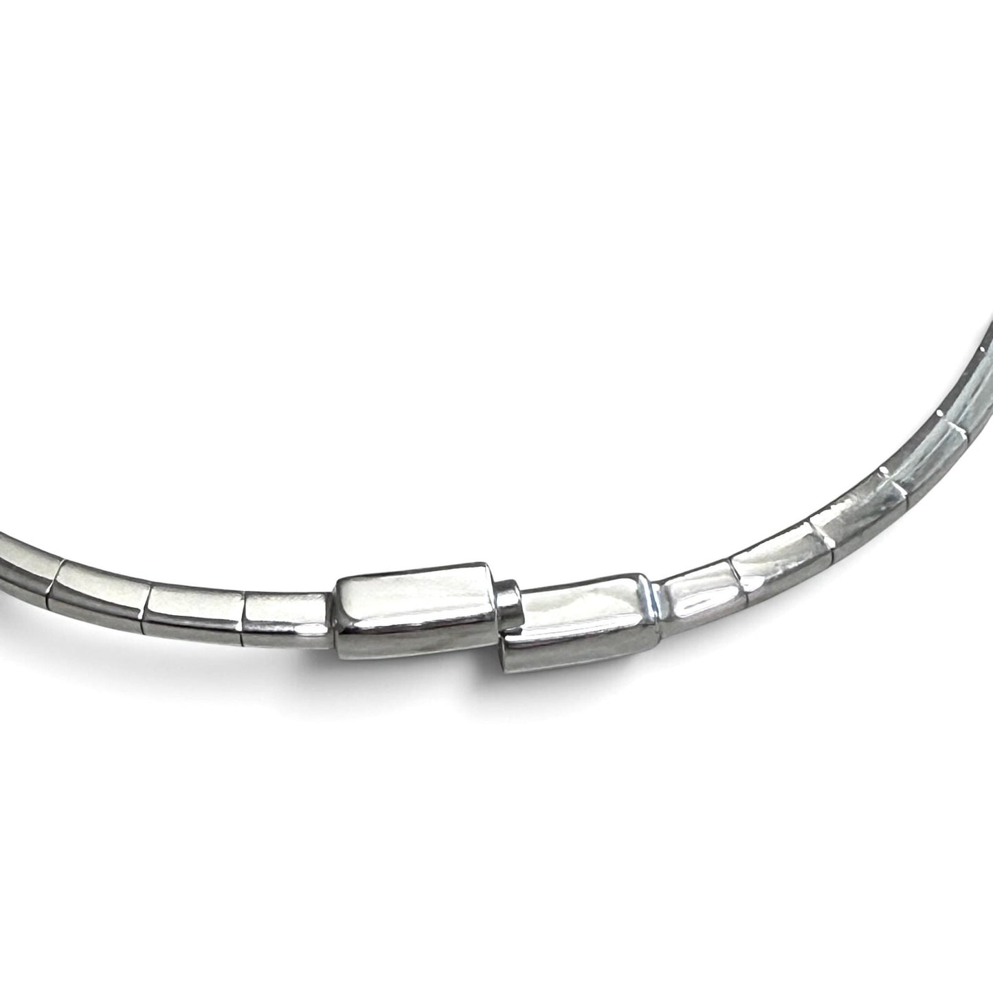 ZYDO Italy "Luce Di Stella" 18K White Gold Natural Diamond Bangle Bracelet - WeilJewelry