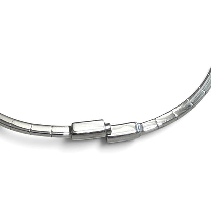 ZYDO Italy "Luce Di Stella" 18K White Gold Natural Diamond Bangle Bracelet - WeilJewelry