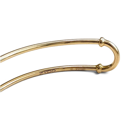 ZYDO Italy “Mia Adorata” 18K Rose Gold DARLING Natural Diamond Cuff Bracelet - WeilJewelry