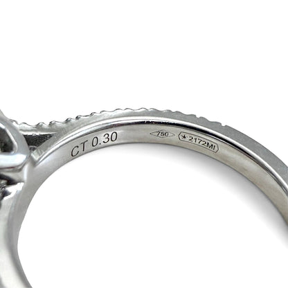 ZYDO Italy "Promessa d’Amore" 18K White Gold 0.94 CTW Diamond Halo Engagement Ring - WeilJewelry
