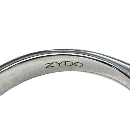 ZYDO Italy "Rosa Radiosa" 18K White Gold 0.82 CTW Natural Diamond Halo Ring - WeilJewelry