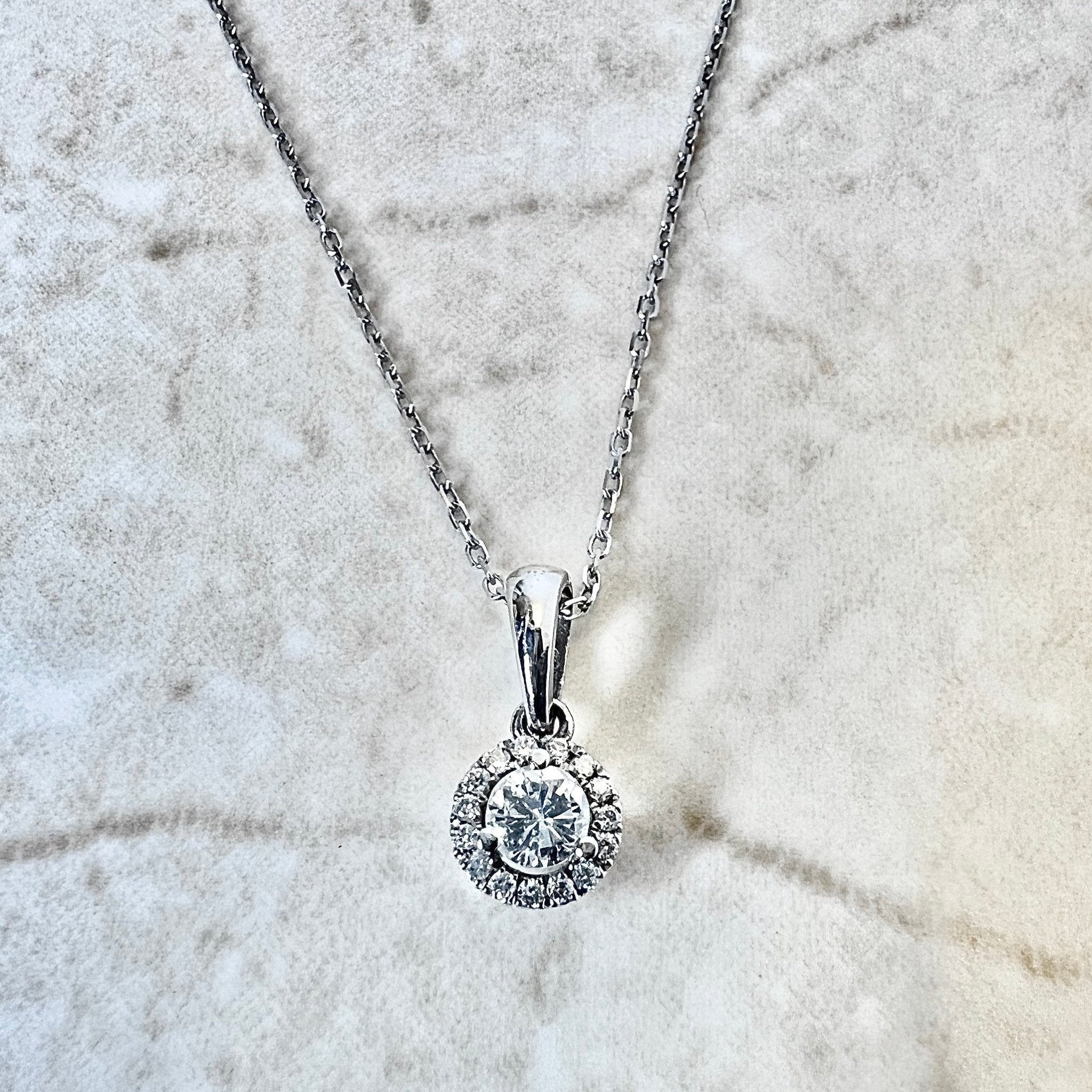 Lygia 59 Carat Emerald Cut Lab Grown Diamond Necklace in 14 Karat Whit