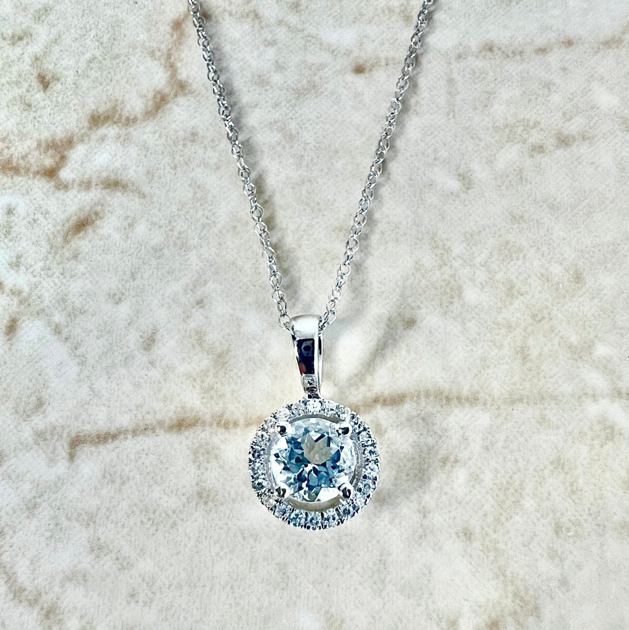 Raw Aquamarine Necklace March Birthstone Necklace Healing gems Raw gem–  LillaDesigns