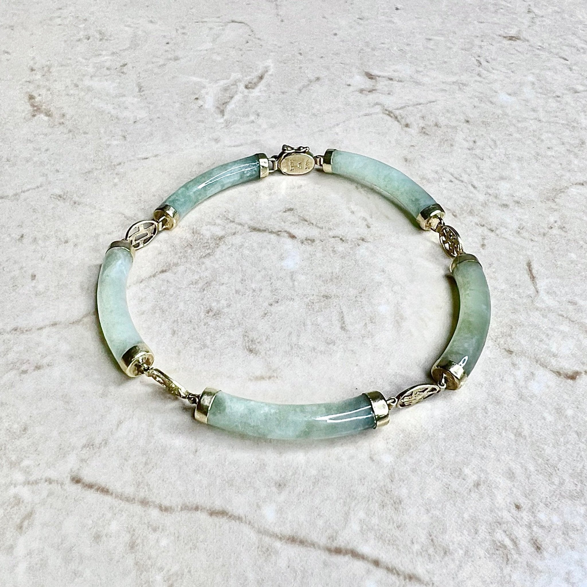 10 karat gold, jade bracelet store