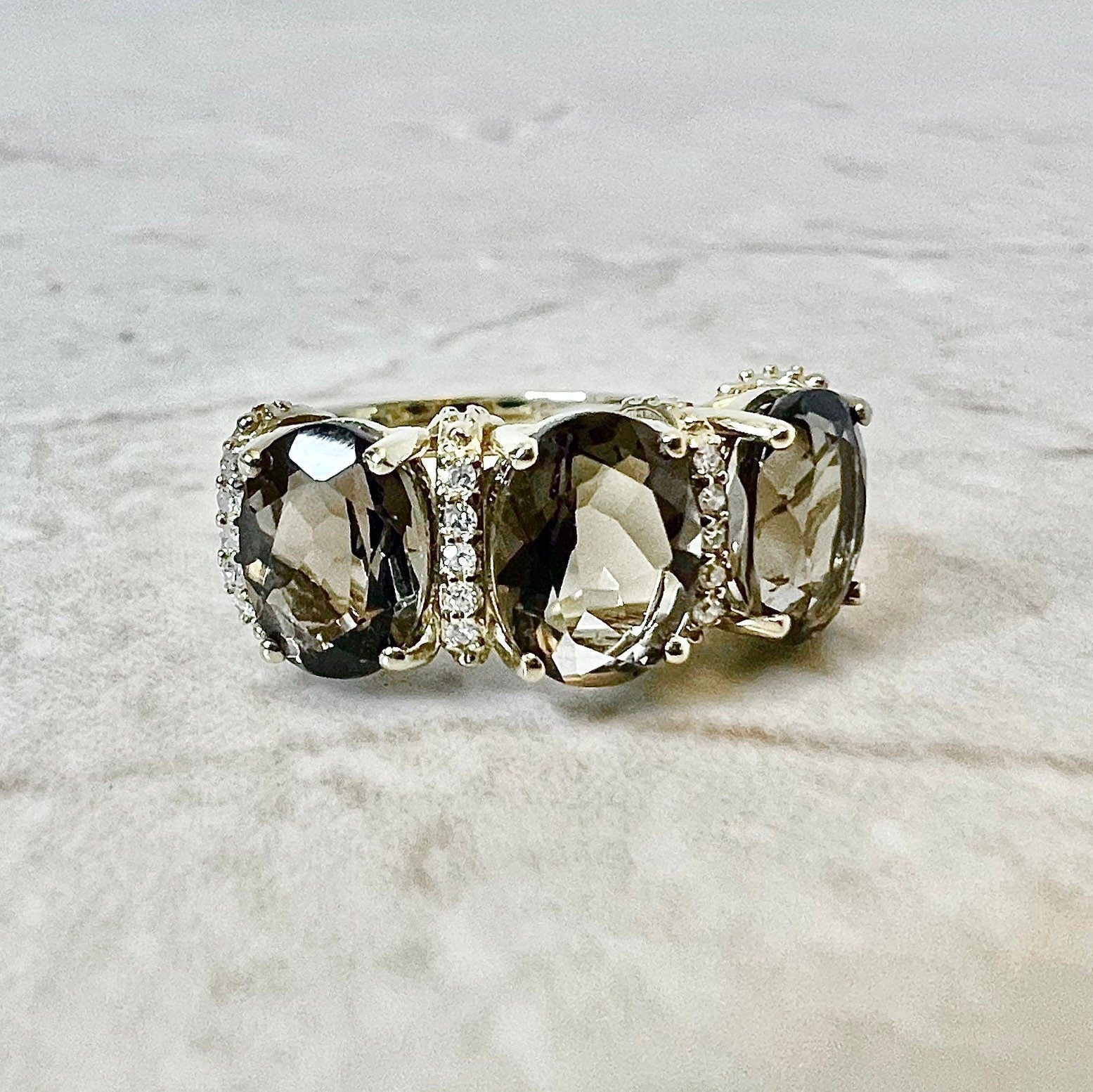 Smoky quartz rings for on sale sale