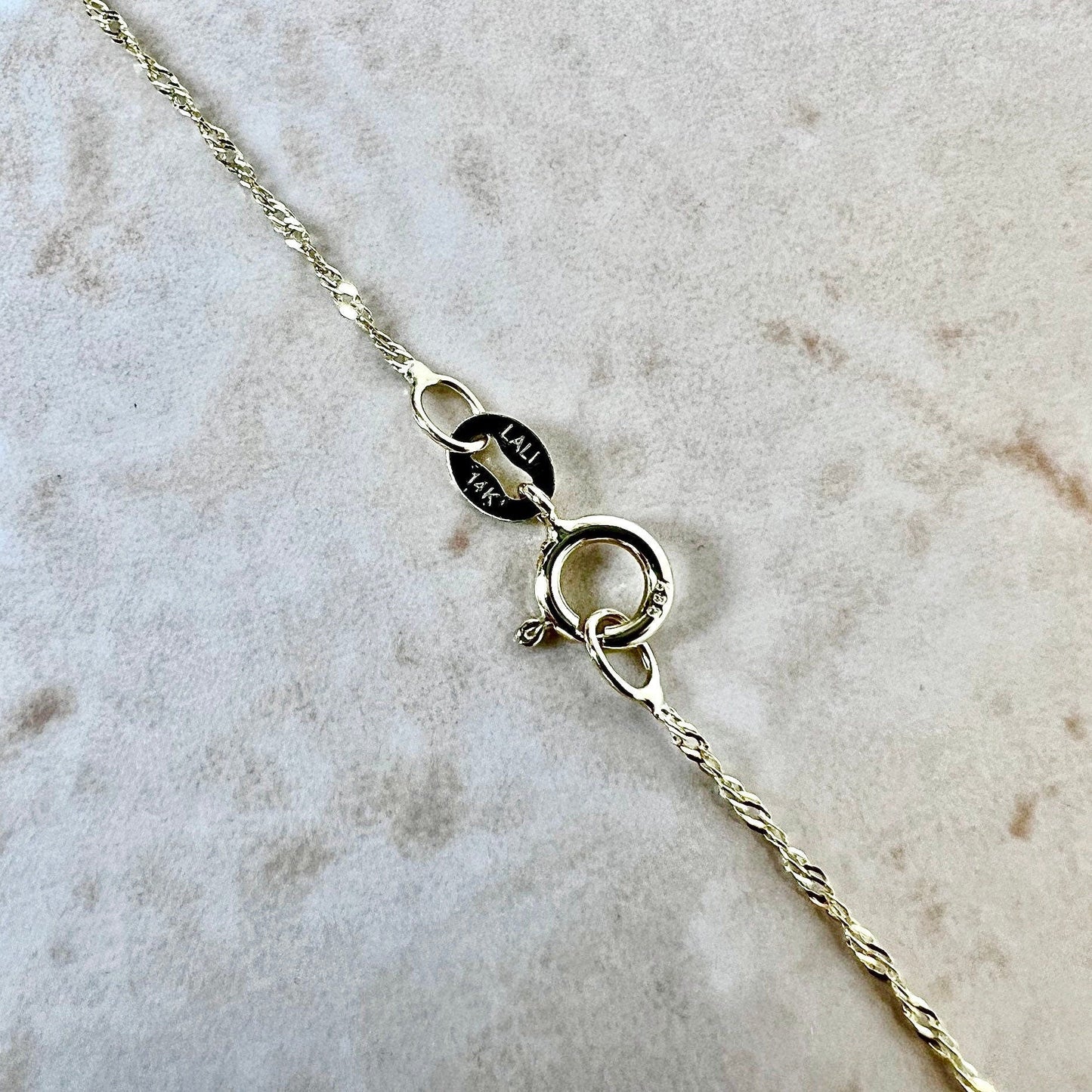 14K White Pearl Pendant Necklace - Yellow Gold Genuine Pearl Necklace - Freshwater Pearl - Birthday Gift - June Birthstone - Holiday Gift