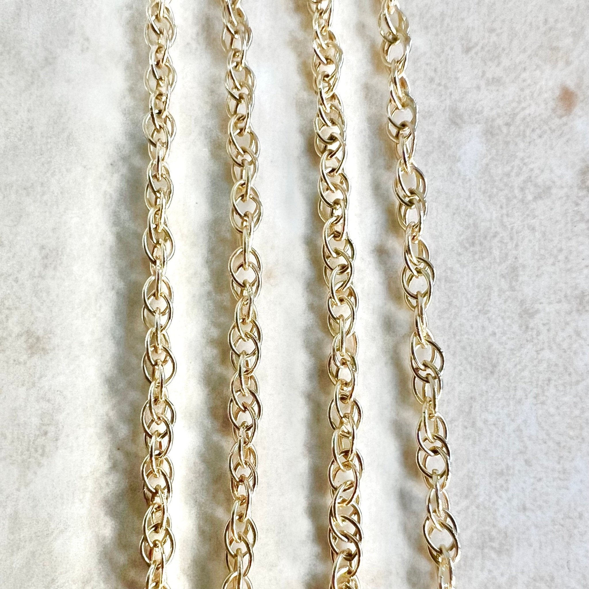 14 solid on sale gold chain