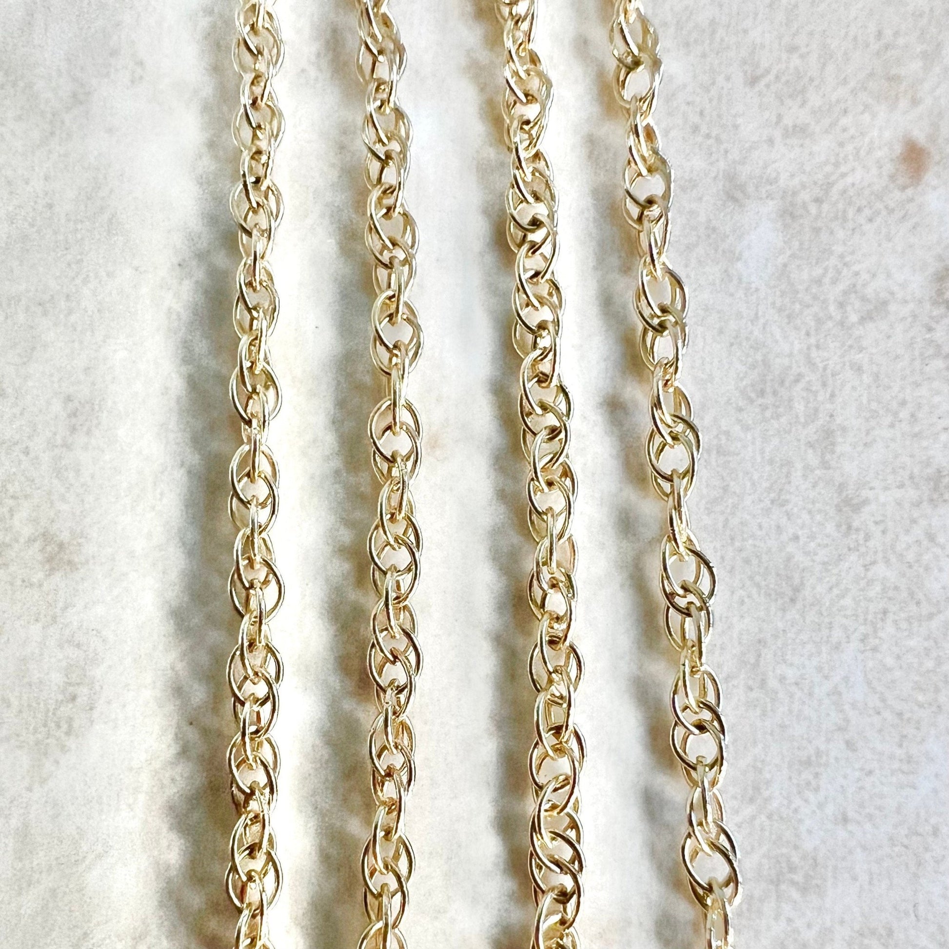 14kt yellow gold rope chain — The Gold Source Jewelry Store