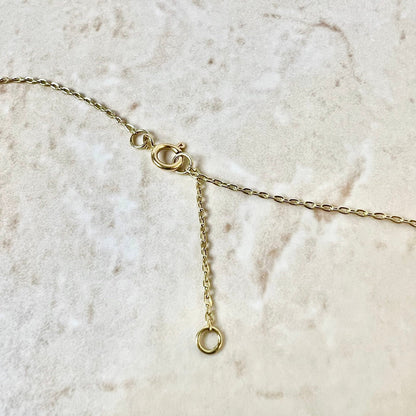 18K Yellow Gold Sapphire Necklace - 18 Karat Yellow Gold Sapphire Pendant - Natural Sapphire Necklace - September Birthstone - Gifts For Her