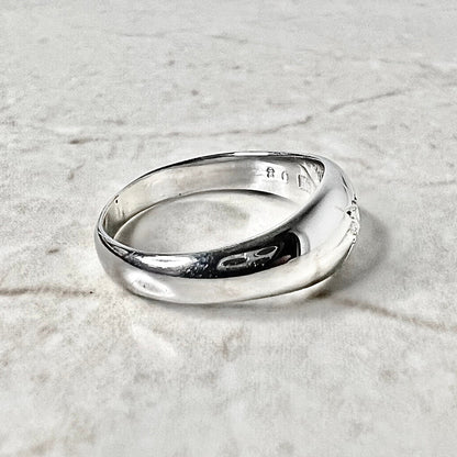 Antique 14K Gypsy Diamond Solitaire Ring - White Gold Diamond Ring - Starburst Ring - Diamond Engagement Ring - Diamond Wedding Ring