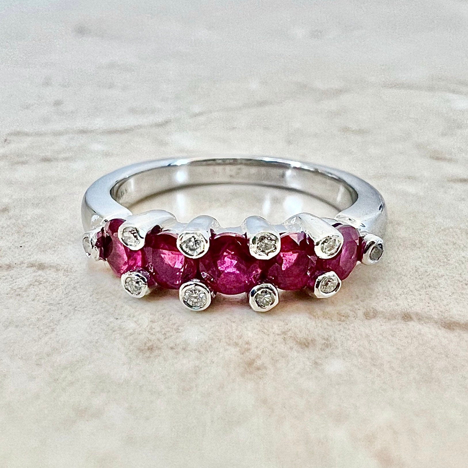 14k Gold Natural Ruby Ring / Genuine Ruby Ring Available in Gold, Rose Gold  and White Gold / July Birthstone / Tiny Proposal Ring Jewelry - Etsy