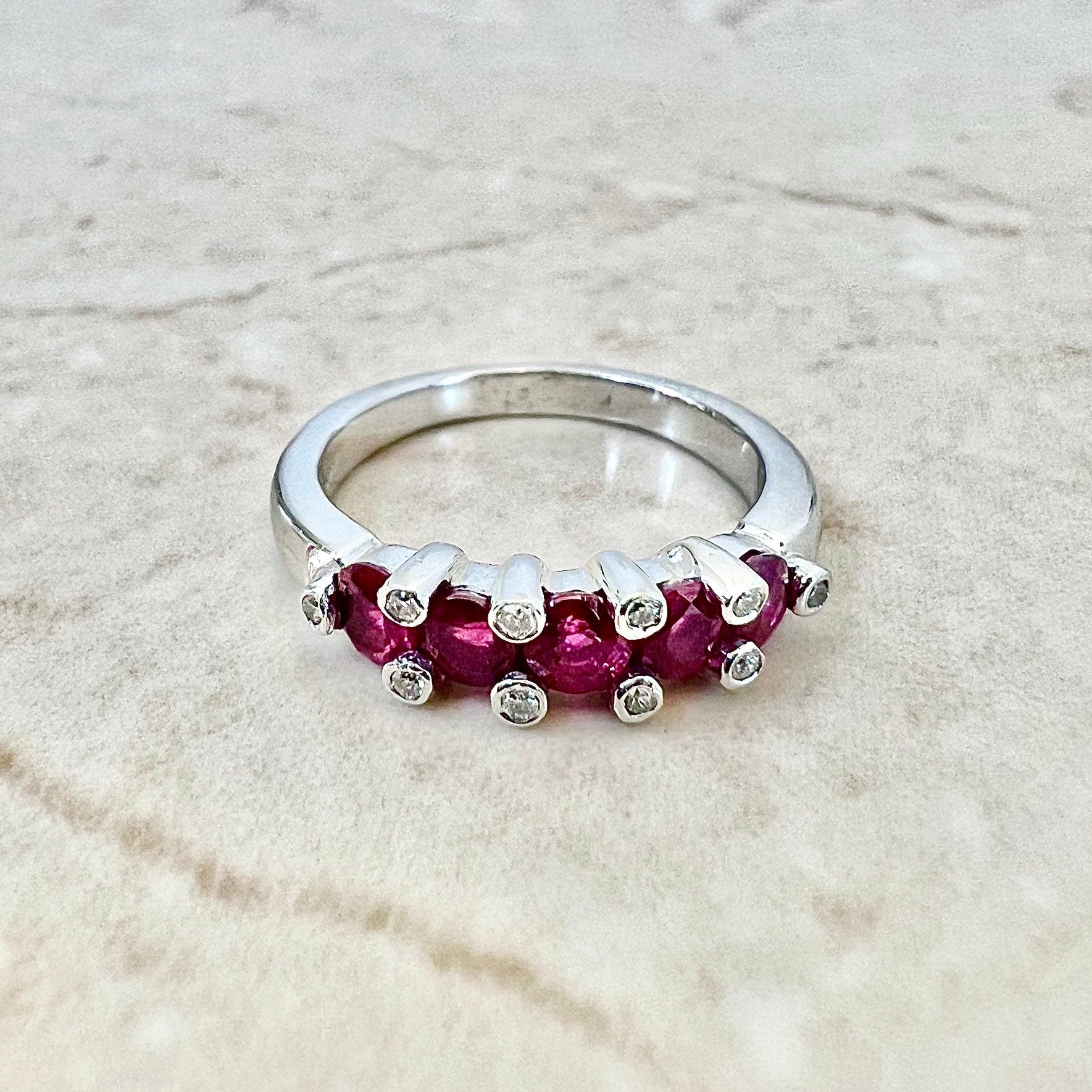 Ruby ring clearance with gold band