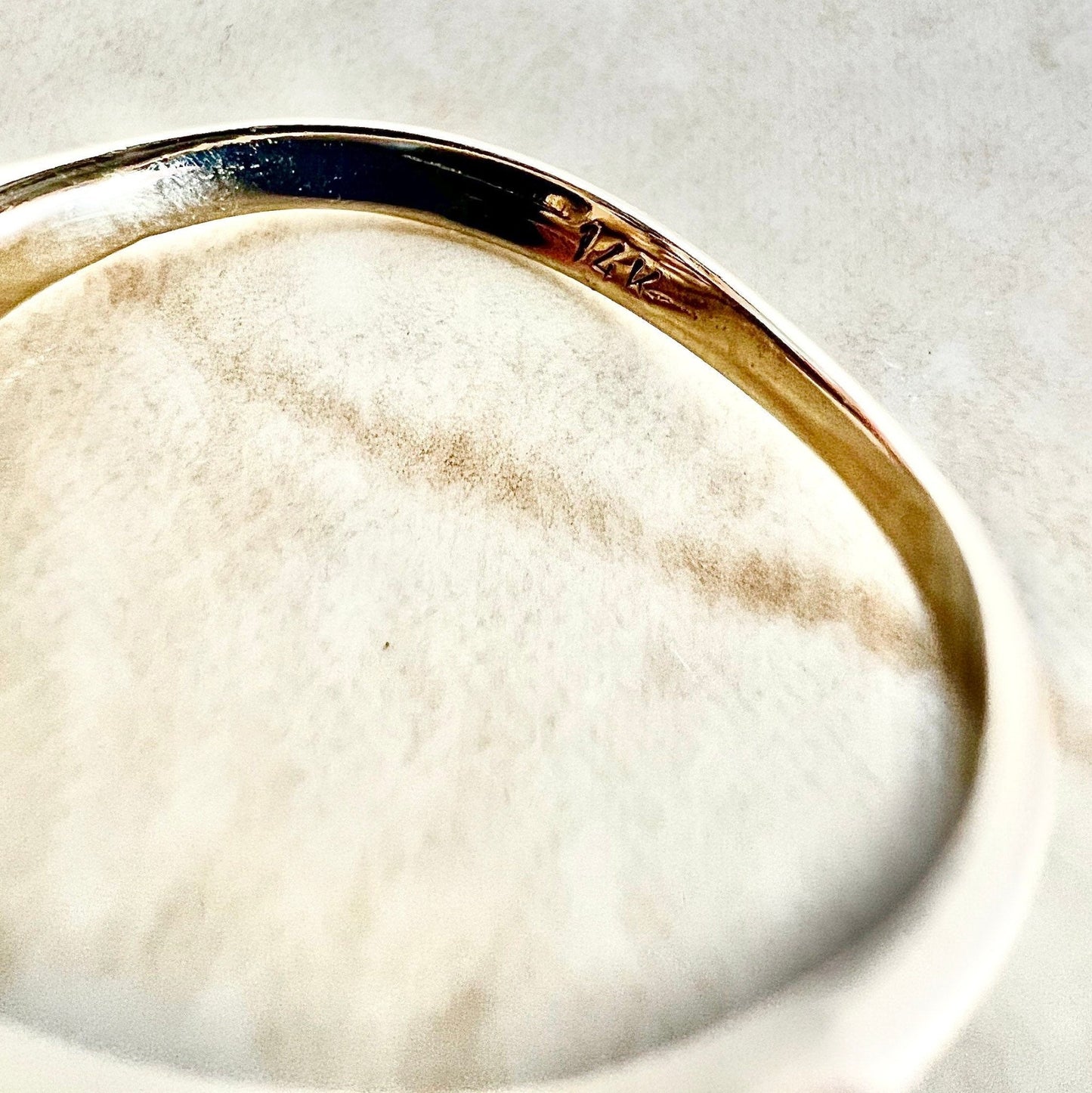 Vintage 14K Marquise Diamond Cocktail Ring - Yellow Gold Promise Ring - Cocktail Ring - Engagement Ring - Birthday Gift - Best Gift For Her