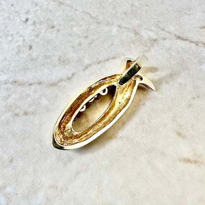 Vintage 14K Mother’s Pendant Necklace - Yellow Gold Fish Pendant - Multi Gemstone Pisces Pendant - Mother’s Day Gift - Birthstones