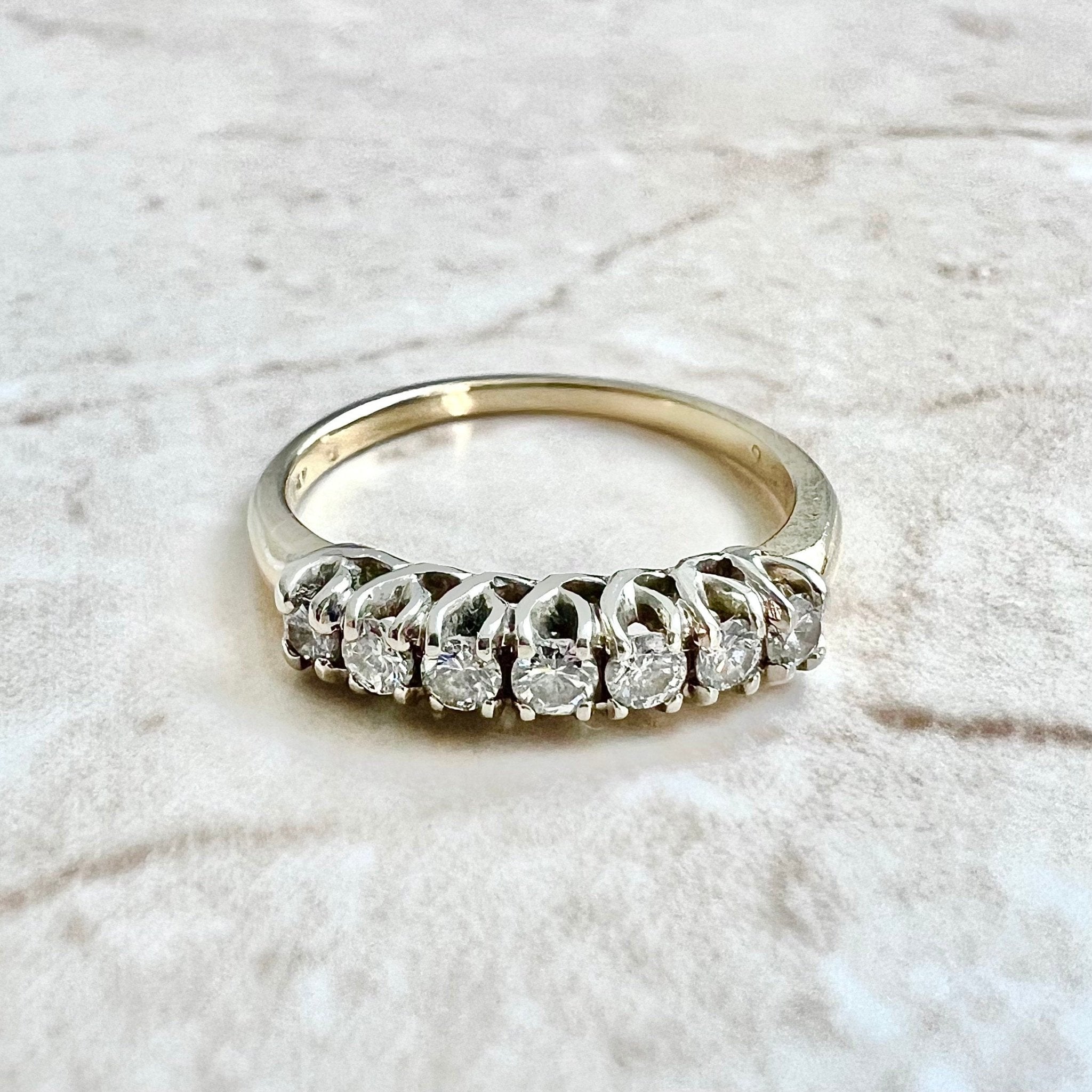 Round 7-Stone Diamond Ring — Salvatore & Co.