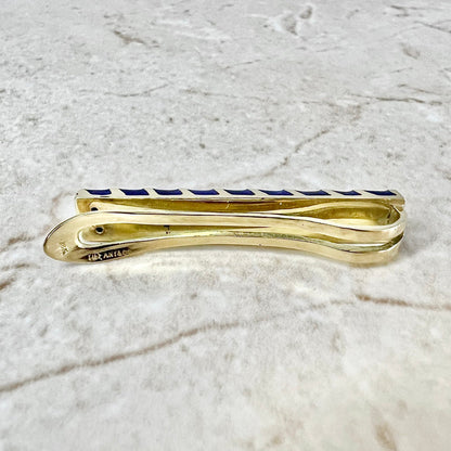 18K Vintage Tiffany Tie Clip - Tiffany Tie Bar - Yellow Gold Tie Clip - Gold Tie Bar - Best Gifts For Him - Tie Accessories - Gifts for Dad