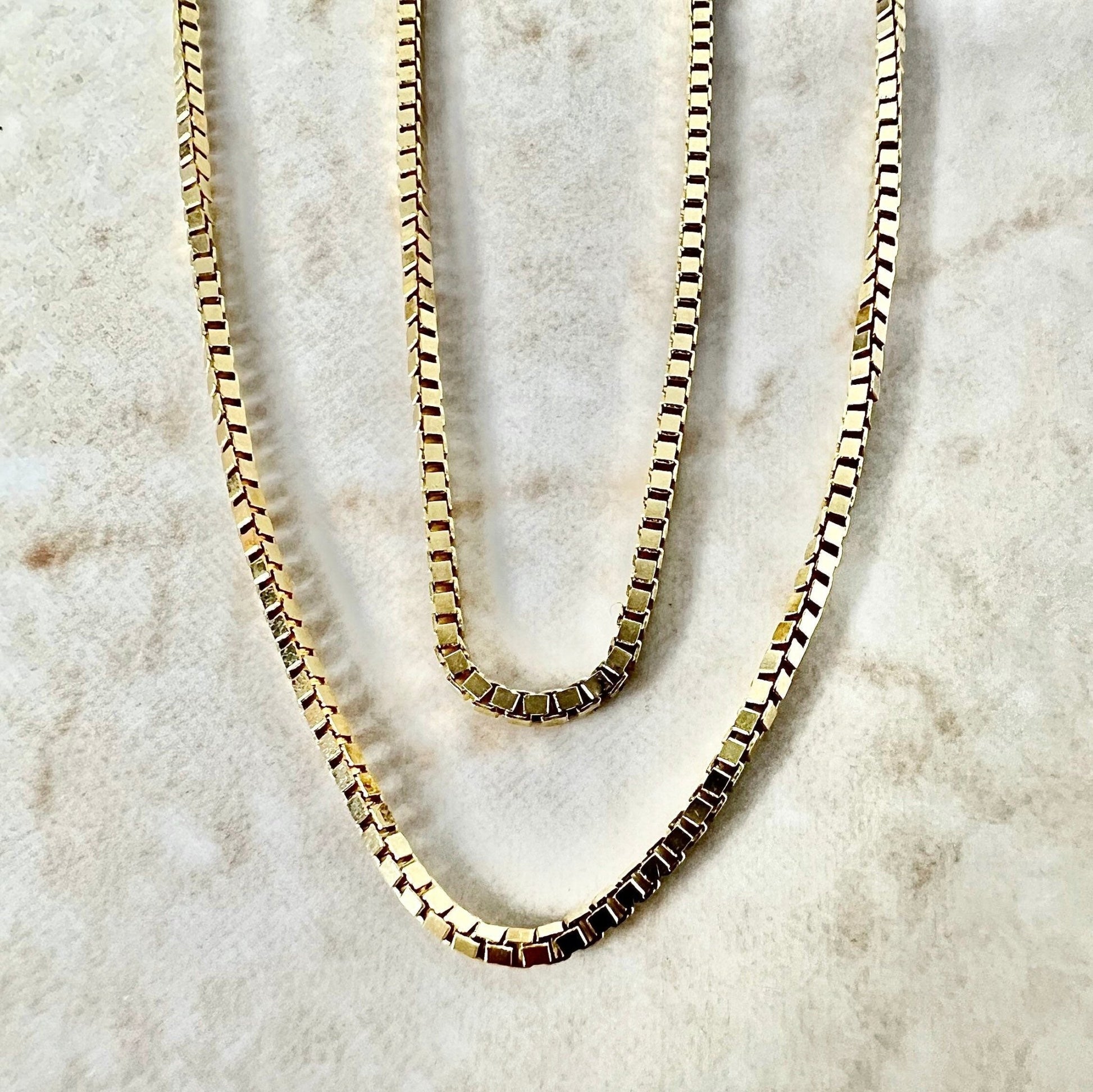 Chain Necklace in Yellow Gold, 18