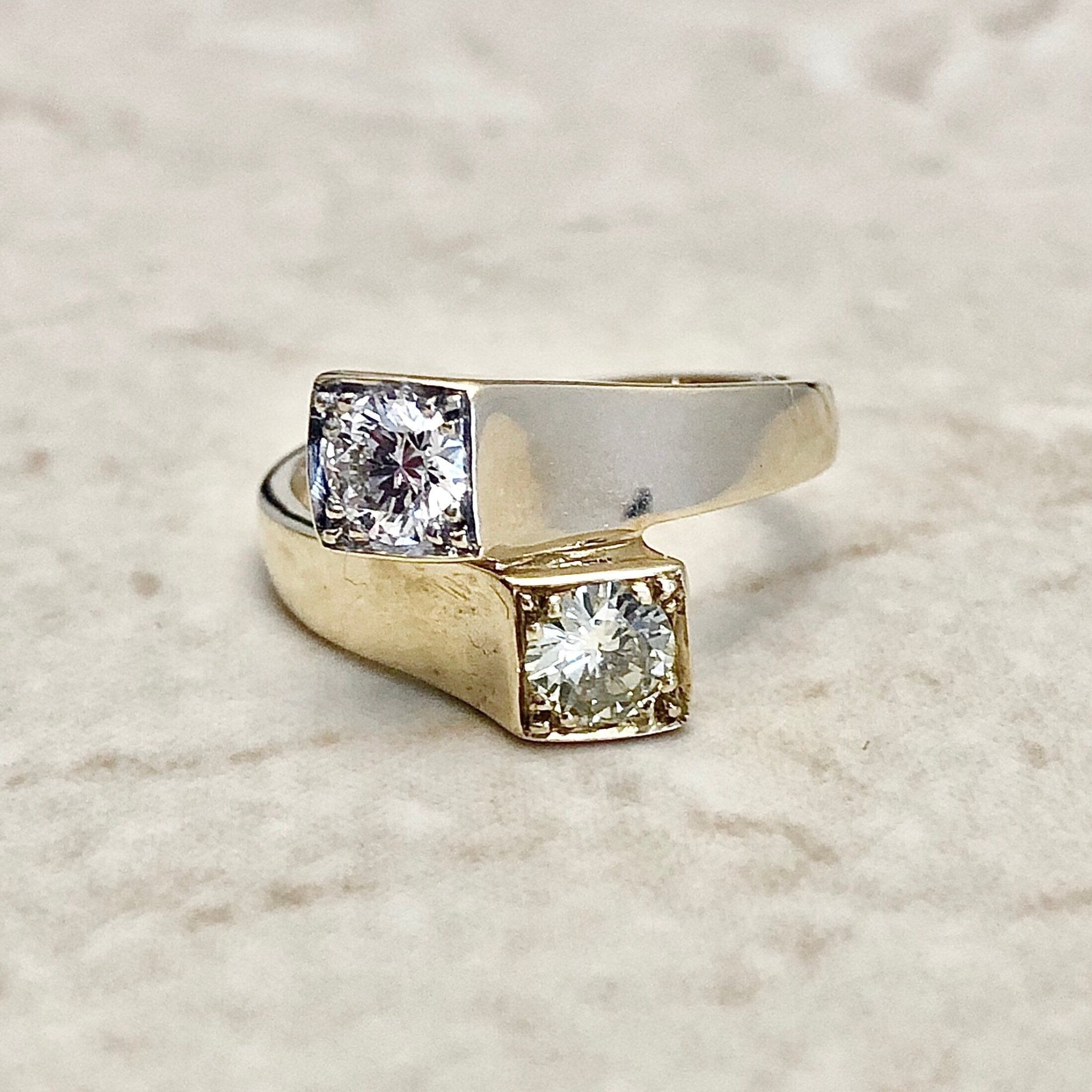 Italian style diamond rings | 18carati